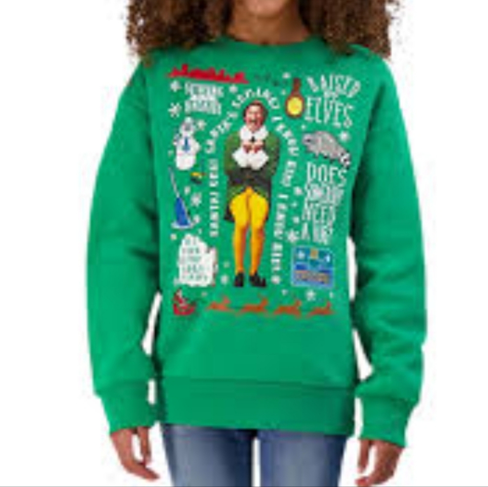 Elf Kids' Sweatshirt Size Small 6/7